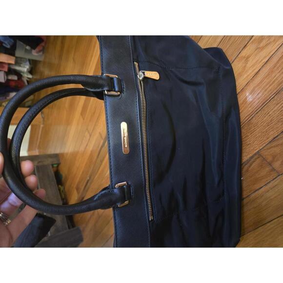 Michael Kors Handbags - Michael Kors Black Tote Bag with Leather Handles